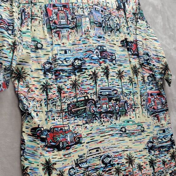 ART OF EDDY REYN SPOONER | MEDIUM MEN'S VTG SHORT SLEEVE HAWAIIAN SHIRT - Picture 12 of 15